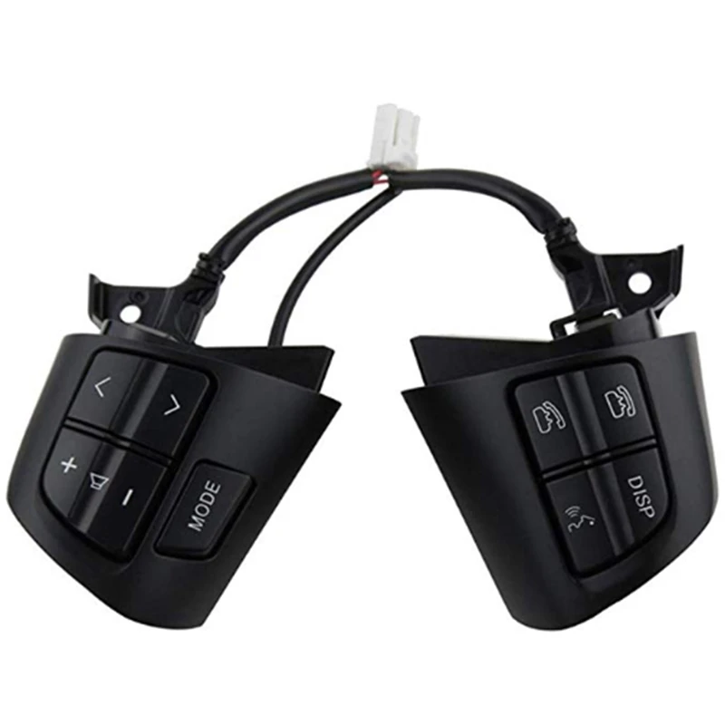

Steering Pad Audio Radio Switch Steering Wheel Audio Control Button 84250-02230 for Toyota Corolla 2008-2013