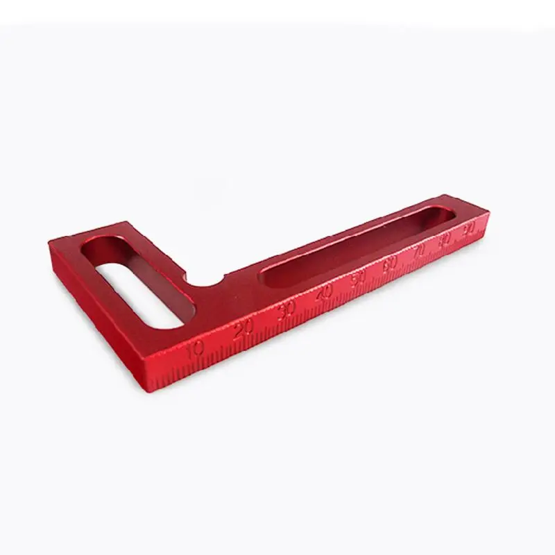 

Carpenter L-Square Minisquare Mini Clamping Squares Aluminum 100mm High Precision Woodpeckers Measurement Tools