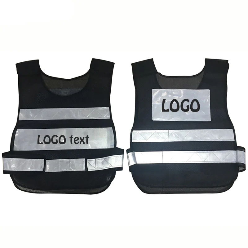 Security Visibility Reflective Vest Construction Traffic Cycling Wear Reflective Safety Clothing Motorcycle Jacket