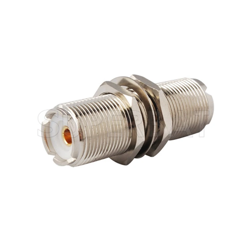 

Superbat-Female Bulkhead Connector, UHF Jack to UHF SO-239, British Version, RF Adapter, Coaxial Connector