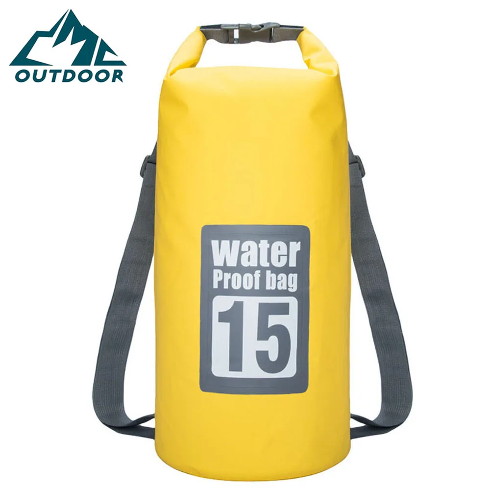 

Foldable Outdoor Drifting Waterproof Rucksack PVC Gap Former Waterproof Bucket Bag Beach Bag Shoulder Waterproof Sports Bag