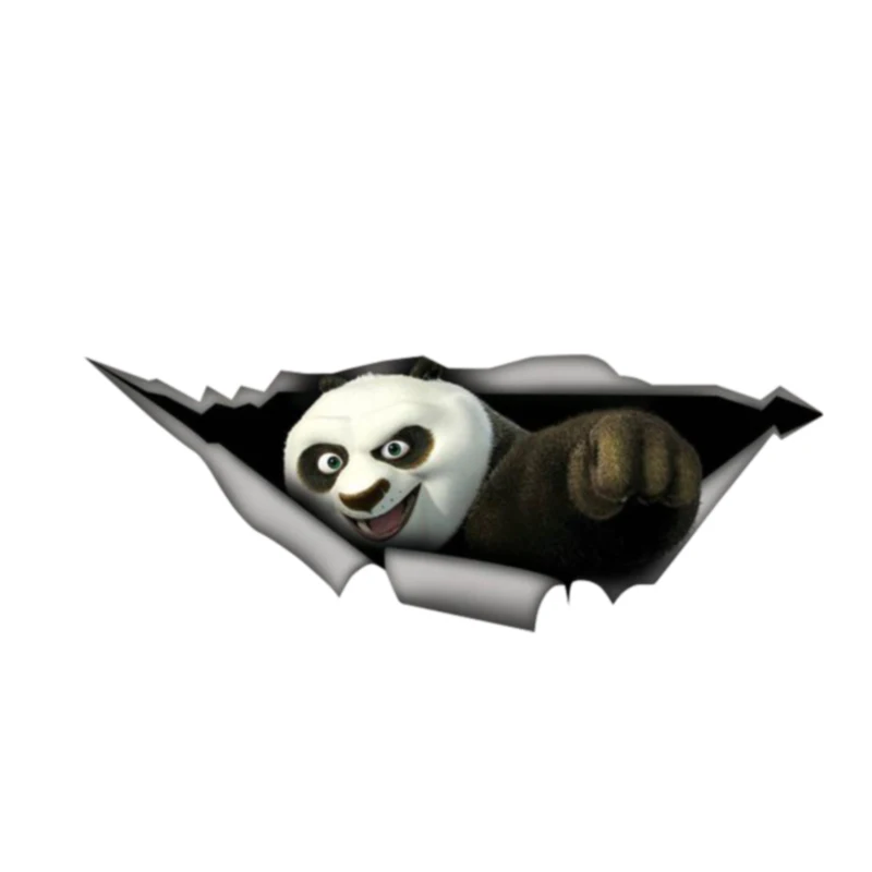 

Personality Car Sticker Panda 3D Pet Vinyl Waterproof Car Window High Quality Accessories Decorative PVC 13cm X 5cm