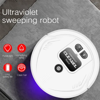 

Intelligent UV Spray Humidifier Aroma Diffuser Sweeping Robot Convenient Auto Cleaning Machine For Home Office Vacuum Cleaners H