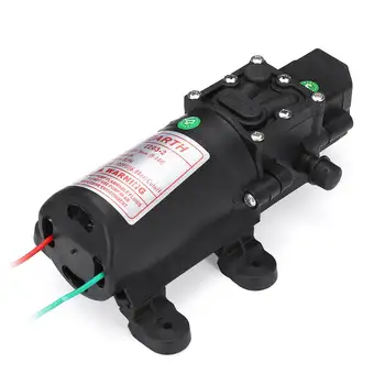 

DC 12V Micro Reflux Diaphragm Water Pump Intelligent Automatic Switch 6L/min High Pressure Car Washing Spray Electric Water Pump