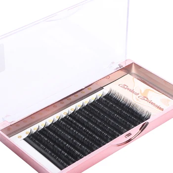 

es 7-17ｍｍ Individual Synthetic Eyelashes Extension Fake Mink Russian Volume Lash accept Sample Orders luxury