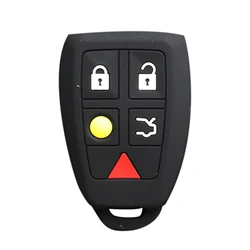 For Volvo C30 C70 S40 V50 2004 - 2007 Silicone Remote Key Case Fob Shell Cover Skin Jacket Sleeve
