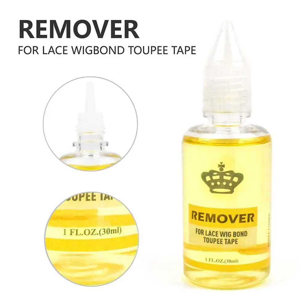 

30ML Lace Wig Adhesive Glue Wig Bonding Glue Invisible Adhesive With 1 Bottle 30 ml Remover For Lace Wig Ghost Glue 40P