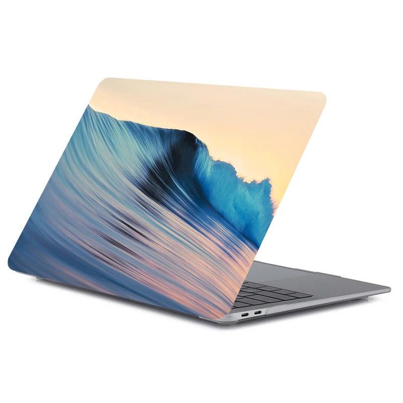 

Sea Waves Pattern Laptop Case For Apple MacBook Pro Retina Air 12 13.3 15inch,for new Air/ Pro A1932 A2159 Cover shell