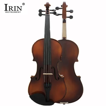 

IRIN Full Size Violin Maple Wood Body Handmade Violin With Oxford Cloth Foam Box Shoulder Rest Replace String Violin Rosin