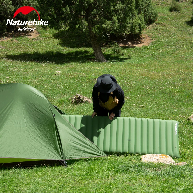 Naturehike 12 см утолщенный надувной матрас для кемпинга уличная Ультралегкая