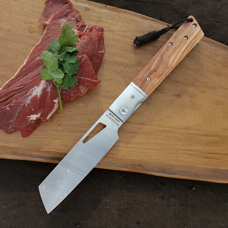 SHOOZIZ new Folding Kitchen Knife Outdoor Pocket EDC Jungle Hunting Camping Survival Vegetable Cutter Multi Tool | Инструменты