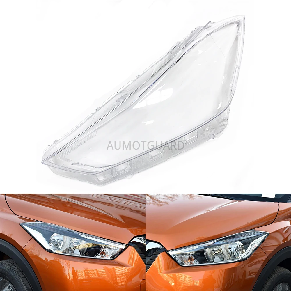

Car Headlight Lens For Nissan Kicks 2017 2018 2019 Car Headlamp Cover Replacement Auto Shell Cover
