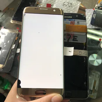 

With line or spot Super Amoled LCD For samsung galaxy S7 edge G935 SM-G935F G935FD LCD Display + Touch Screen Digitizer Assembly