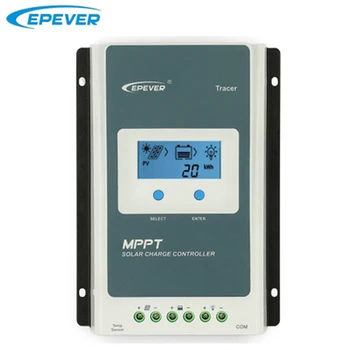 

Epever 10A 20A 30A 40A MPPT solar charge controller TracerAN 12V24V auto work with RS485 communication solar panel regulator