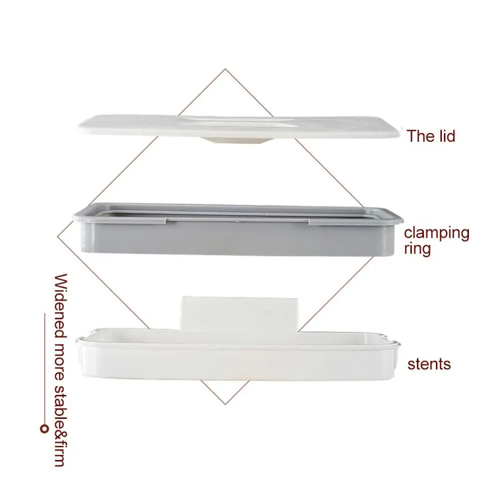 Trash can kitchen cabinet door basket hanging trash can waste bin garbage rack storage tool