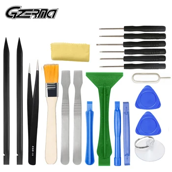 

GZERMA 21 in 1 Professional Electronics Phone Opening Pry Tool Repair Kit Mini Screwdriver Set For All Android Smartphone Repair