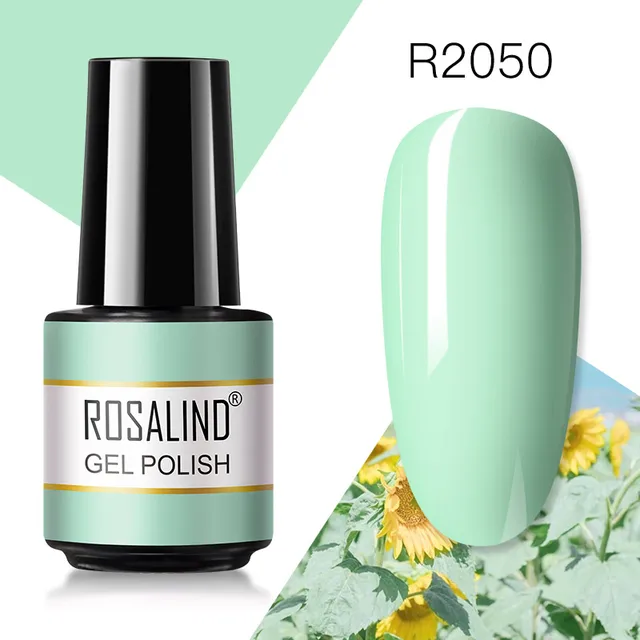 ROSALIND Gel Nail Polish 7ML Matte Base Top Coat For Soak Off Gel Polish UV LED Gel Semi Permanent Varnishes Design Nail Art RAR2050