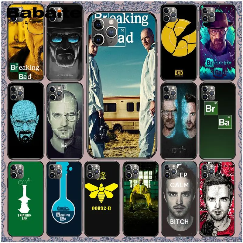 Breaking Bad Chemistry Walter Phone Case for iPhone XR 11 Pro MaxXS MAX 8 7 6 6S Plus X 5 5S SE 12 mini 12ProMax | Мобильные