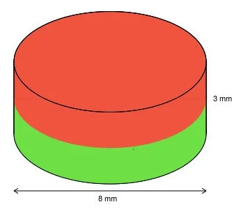 10 шт. неодим магнитный диск 8x3 мм N35 постоянный маленький круглый супер сильный, мощный Магнитный Магнит для ремесла 8 мм x 3 мм 8*3