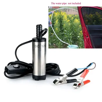 

Vehemo White 12V Diesel Pump Ransfer Pump Engine Car Oil Pump Outdoor Truck Parts Durable Refueling Tool