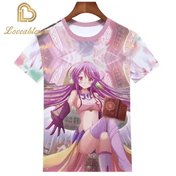 

Summer 3d Print Hip Hop I Hummanity T Shirt Men Poker Women No Game No Life Fashion T-shirt Harajuku Funny Shirts Homme Tshirts