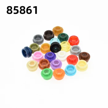 

100pcs 85861 28626 Plate Round 1x1 with Open Stud For Building Blocks Parts DIY Educational Creative gift Toys