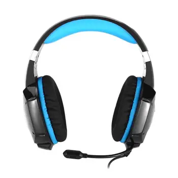 

G1200 3.5mm Audio Jack Gaming Headphones for Computer PS4 Adjustable Bass Stereo PC Gamer Over Ear Wired Headset With Mic