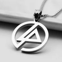 Pendentif géométrique pour hommes et femmes, collier carré et rond, Street Rock, rétro, accessoires en acier titane, offre spéciale 2