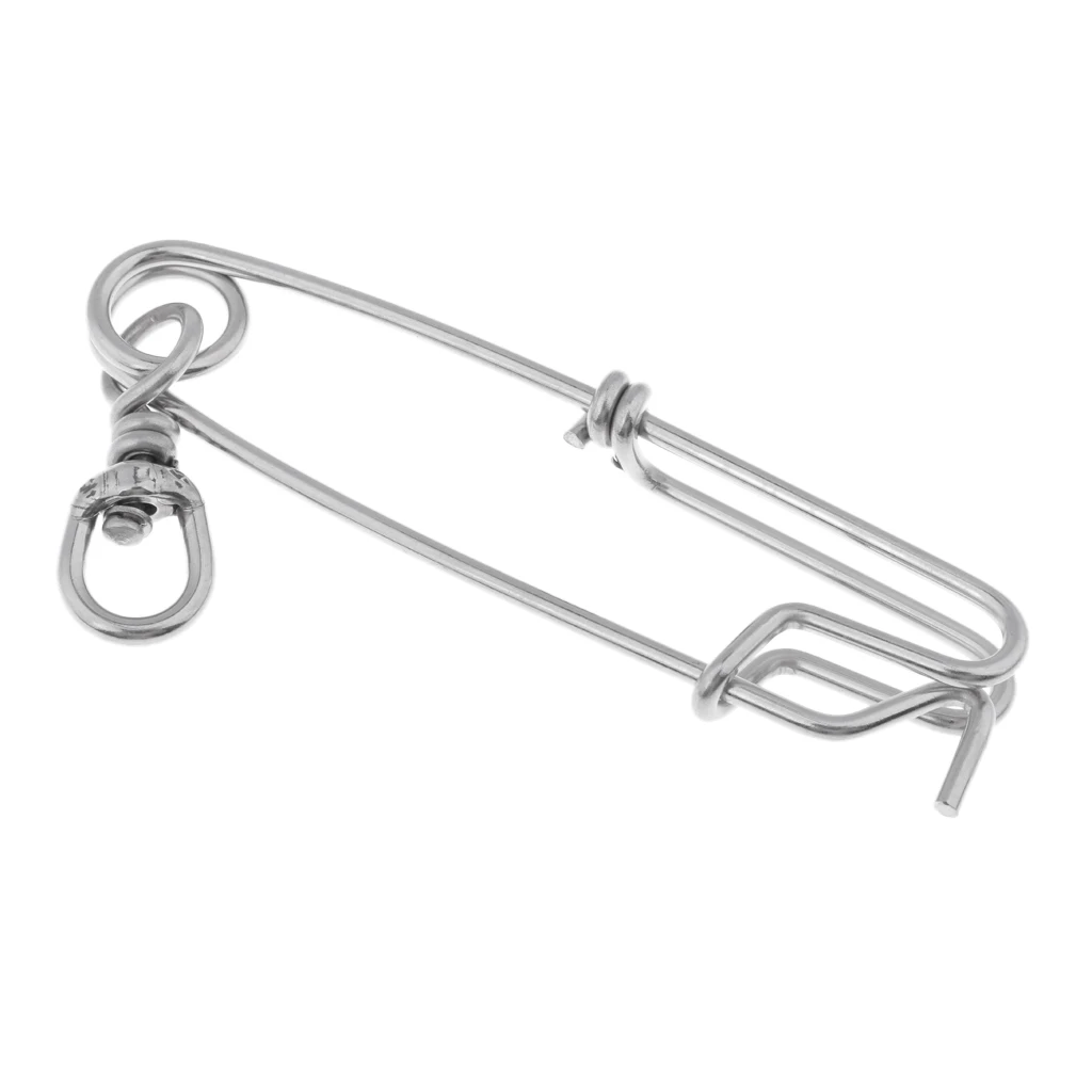 Longline Branch Hanger Snap Swivel Speargun Float Line Tuna Clip Fishing Accessories Silvery