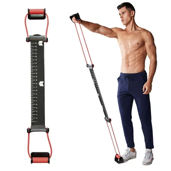 

Training Resistance Chest Expander Rope With Push Ups Stands Grip Hand Elastic Workout Muscle Fitness Rubber Elastic Lift Bands