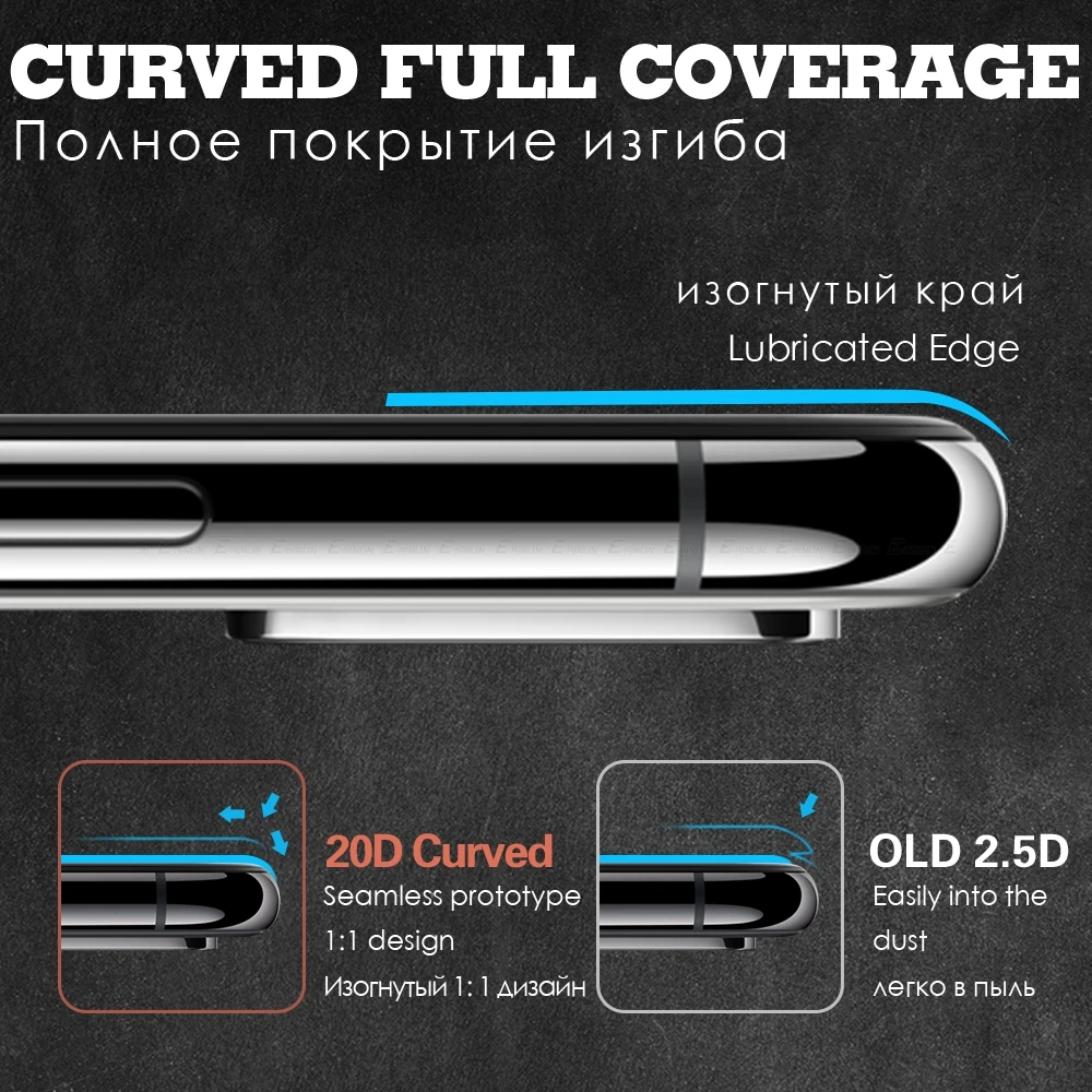 20D полное покрытие стекло для Huawei Honor 9A 9C 9S 8S Prime 2020 8X 9X Pro Премиум Защитная пленка из