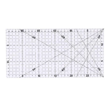 

Quilting Sewing Patchwork Ruler Cutting Tool Tailor Craft Scale Transparent DIY