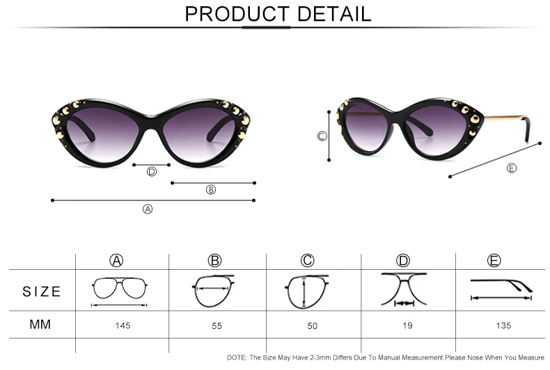 ROYAL GIRL новые женские солнцезащитные очки Willow Cat Eyes брендовые дизайнерские ретро квадратные металлические солнцезащитные очки ss371