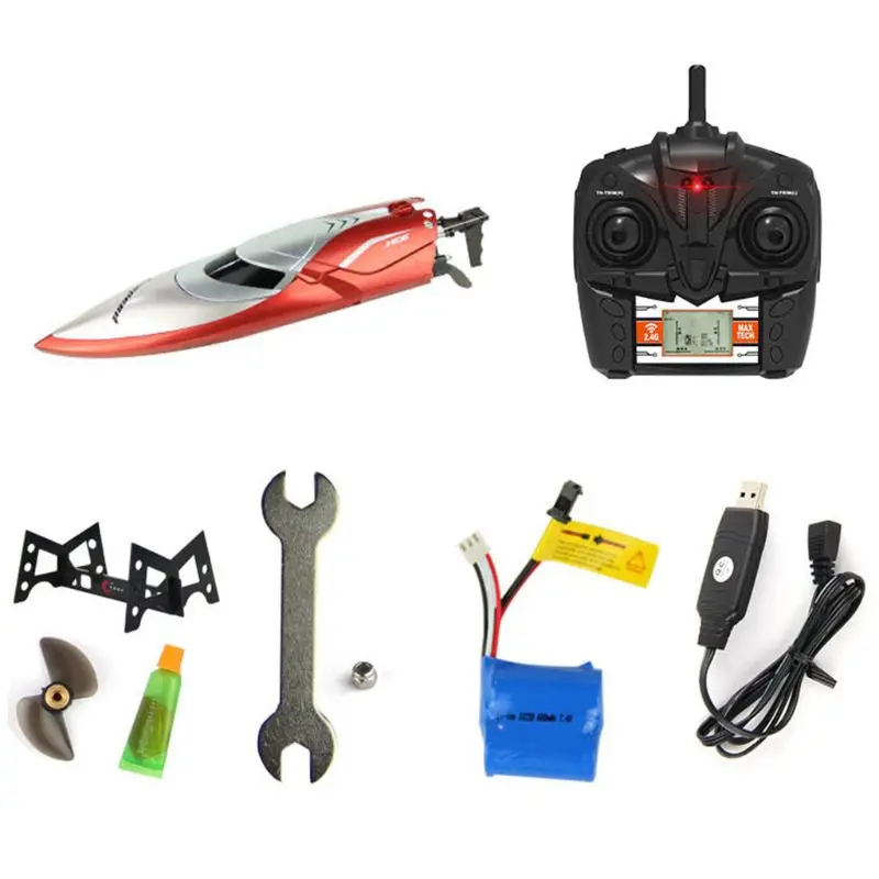 

RC Boat 2.4G 4 Channel High Speed Remote Control Racing Ship Water Speed Boat