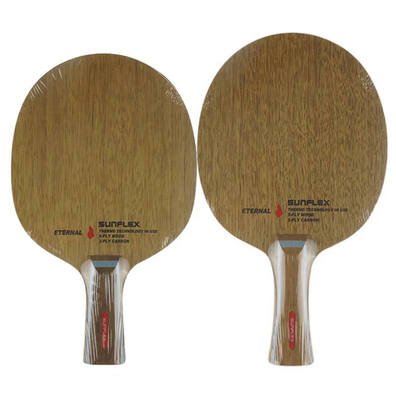 SUNFLEX ETERNAL Table Tennis Racket 7 ply wood long handle short handle PingPong bladeTable