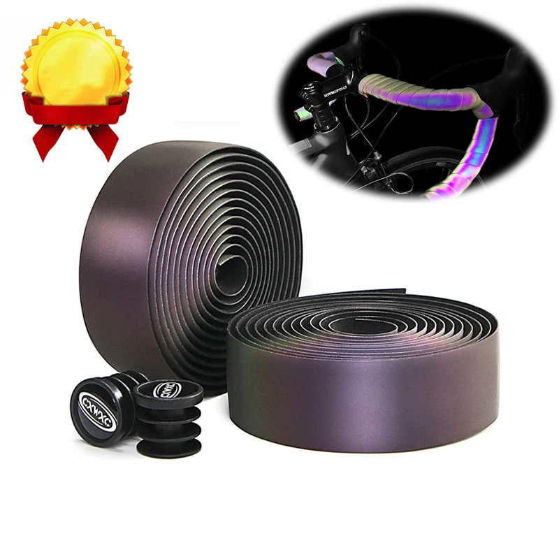 Road Bike Noctilucent Handlebar Tapes Light Reflective Dazzle Cycling