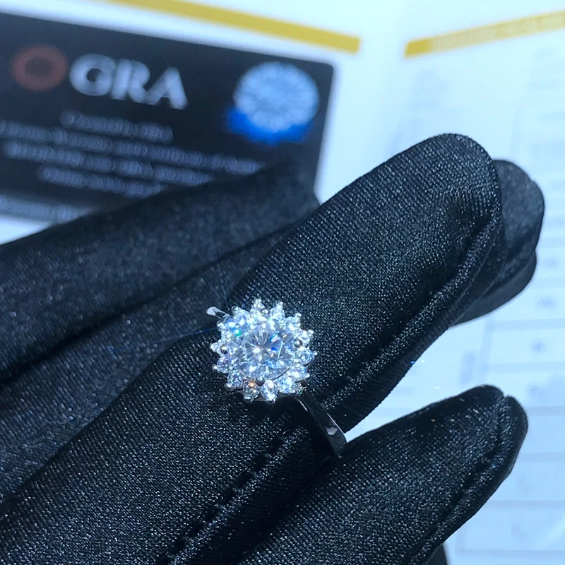 Moissanite, 0,8 карат супер горячие продажи, сравнимые с алмазами, изысканное мастерство