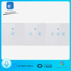 Itead Sonoff Touch Wi-Fi настенный выключатель света 1 gang 1way ON/Off Беспроводной синхронизации ЕС 86 переключатель IOS Android удаленный Управление умный дом