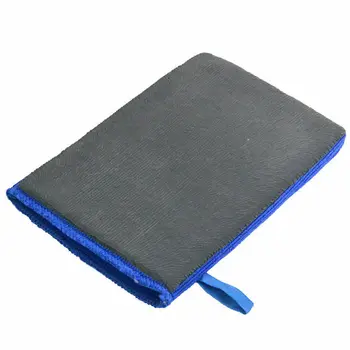 

Premium Car wash Clay Gloves Mitt For Detailing Clay Bar Blue 5.5*8.7\" Convenient
