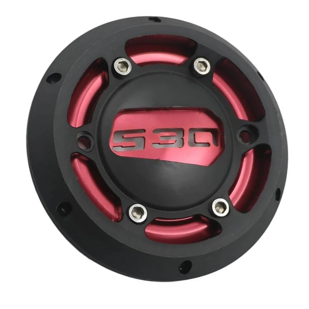 

1pc Motorcycle Motorbikes Engine Hood Cover Case Round Protector For TMAX500 530