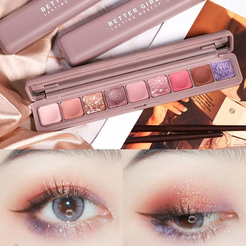 Makeup Matte Eyeshadow Palette Waterproof Lasting Shadow Pallete Make Up Palette Shimmer Pigmented Eye Shadow Korean Makeup Matte Eyeshadow Palette Waterproof Lasting Shadow Pallete Make Up Palette Shimmer Pigmented Eye Shadow Korean