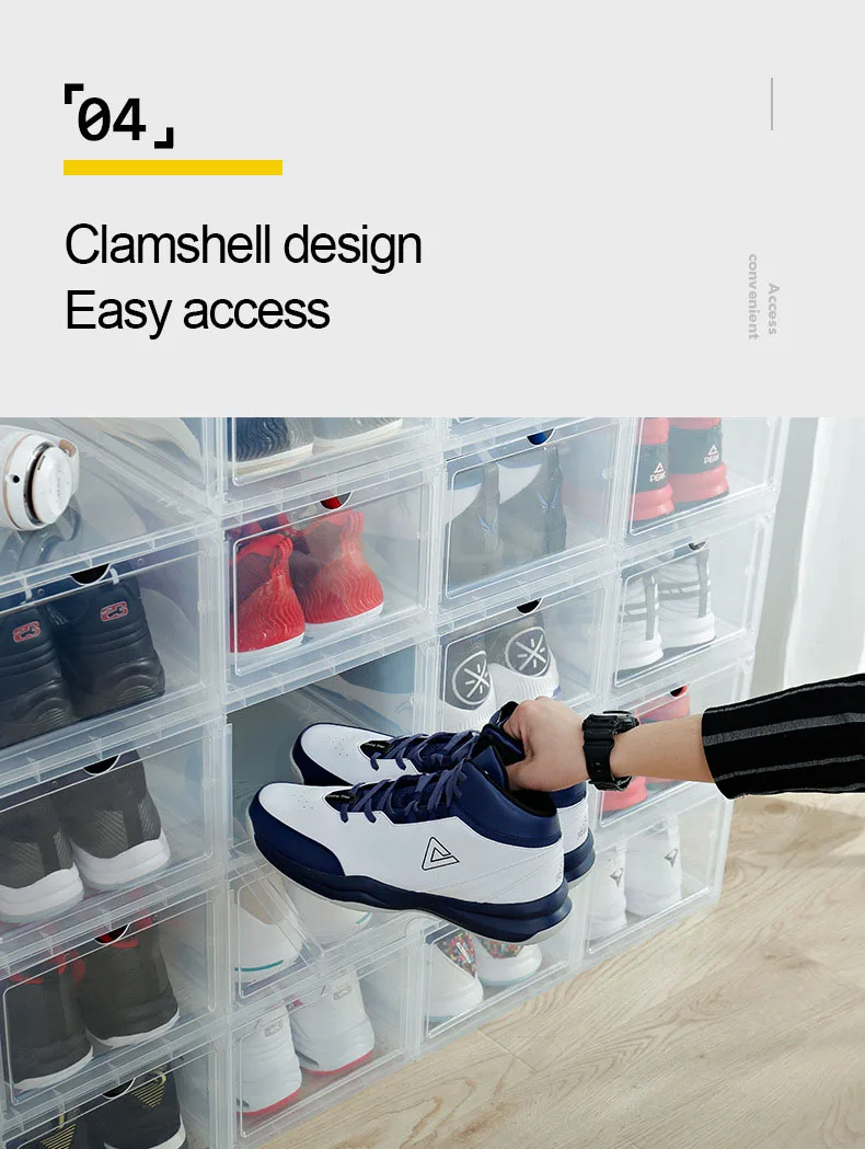 Basketball shoe storage box