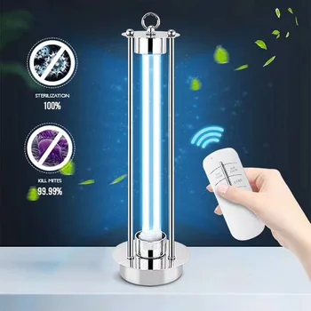 

38W UV Tube Light Home Bedroom Living Room UV Tube Light Cleaning Lamp Household UV Cleaning Table Light EU Plug