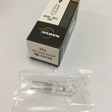 Eponymous narva hll12v50w 55928 прецизионный оптический инструмент накладка на фару лампа галогенный Вольфрам лампа, УФ 340nm-700nm свет