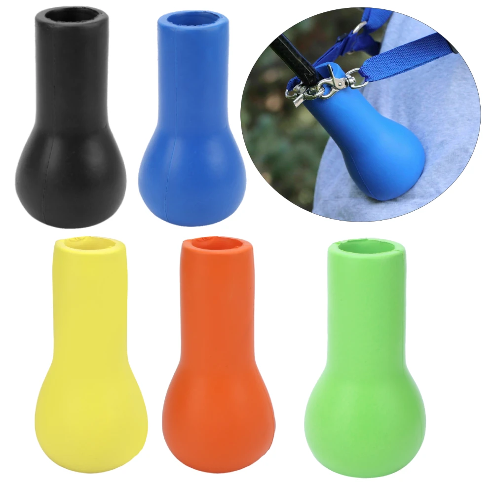 EVA Fishing Rod Holder Ultr-light Fishing Pole Butt Cushion Spherical Sea Fish Rod Bracket Boat Support Accessoy Fishing Rod Holder Fishing Accessories