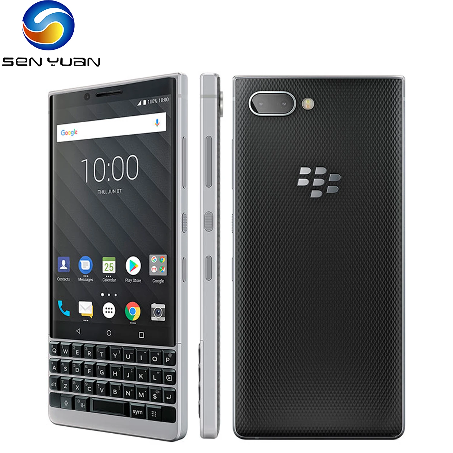 Оригинальный разблокированный мобильный телефон BlackBerry KEY2 4G LTE с экраном 4 5 дюйма 6