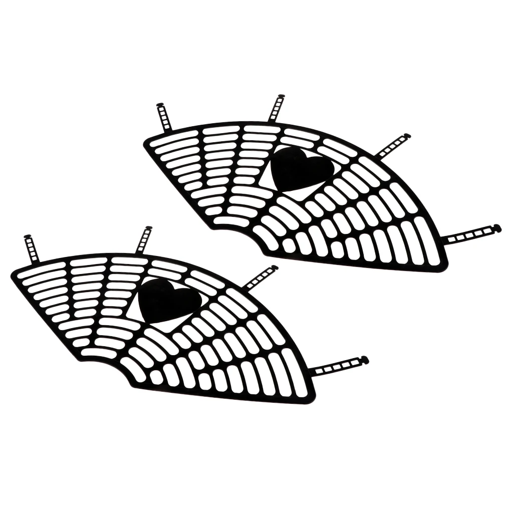 1 Pair Electric Bicycle Bicycle Rear Seat Protection Net, Safety Guard Footboard Bicycle Foot Guard Rear Wheel Skirt Guard