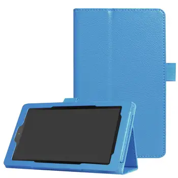 

Leather Case For Amazon Kindle Fire 7 2017 2019 7Inch Intelligent Folding Stand Cover for Amazon New Fire7 7 inch funda capa A40