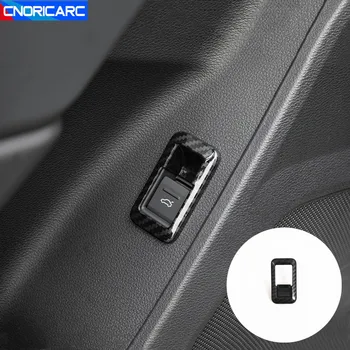 

Car Styling Trunk Switch Button Decoration Cover Trim For Audi Q3 2019 Carbon Fiber Color Auto Interior Accessories