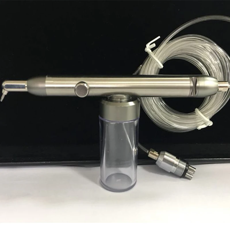 

Dental Sandblaster Air Flow Polisher Aluminum Oxide Abra Sion Device 4 Holes